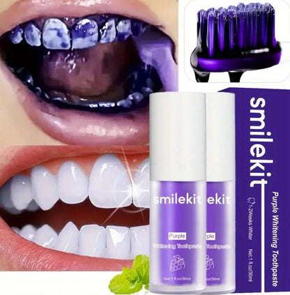 Smilora Foam Purple Whitening Toothpaste – Grape
